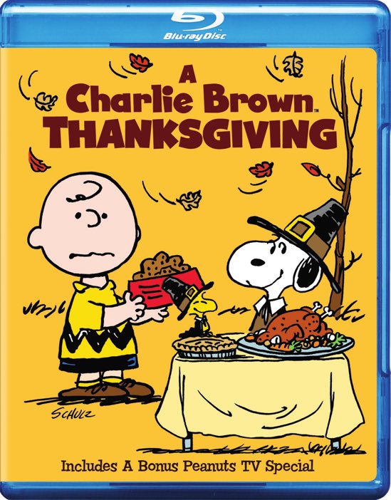 Charlie Brown: A Charlie Brown Thanksgiving - Blu-ray [ 1973 ]  - Children Movies On Blu-ray - Movies On GRUV