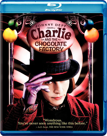 Charlie And The Chocolate Factory - Blu-ray [ 2004 ]