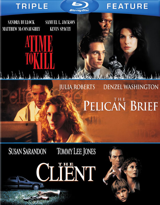 A Time To Kill/The Pelican Brief/The Client (Box Set) - Blu-ray [ 1996 ]  - Drama Movies On Blu-ray - Movies On GRUV