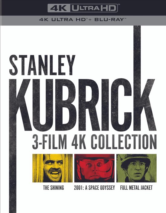 Stanley Kubrick: 3-film Collection (4K Ultra HD + Blu-ray) - UHD [ 1987 ]  - Drama Movies On 4K Ultra HD Blu-ray - Movies On GRUV