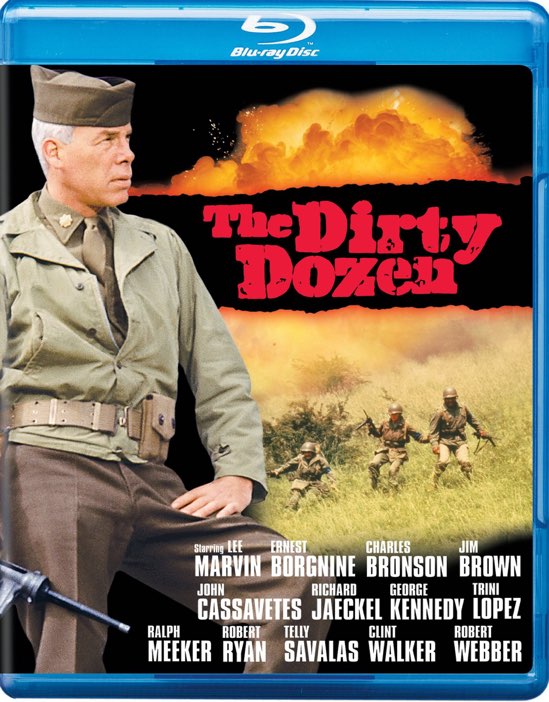 The Dirty Dozen - Blu-ray [ 1967 ]  - War Movies On Blu-ray - Movies On GRUV