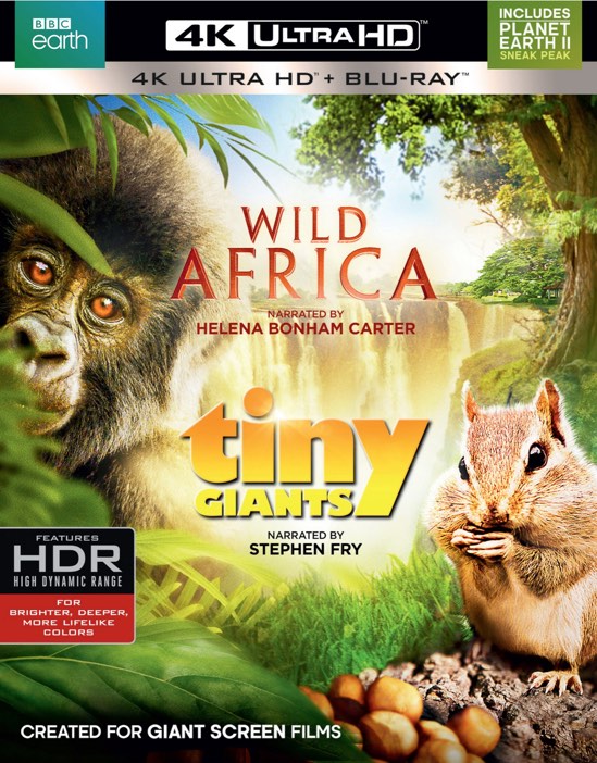 Wild Africa/Tiny Giants (4K Ultra HD Double Feature) - UHD