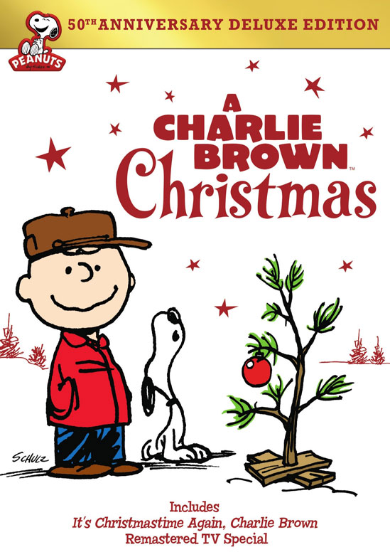 Charlie Brown: A Charlie Brown Christmas (50th Anniversary Edition) - DVD [ 1965 ]  - Children Movies On DVD - Movies On GRUV