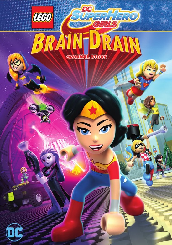 LEGO DC Super Hero Girls:  Brain Drain - DVD [ 2016 ]