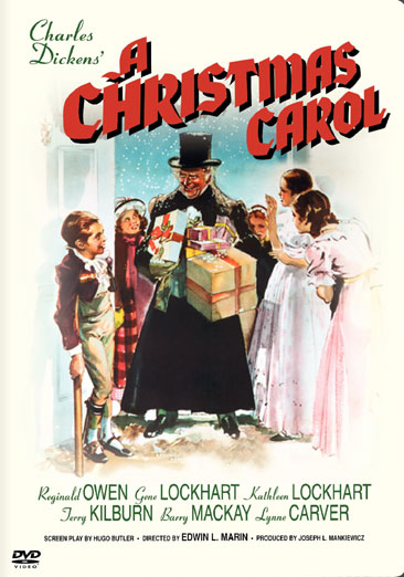 A Christmas Carol (DVD Full Screen) - DVD [ 1938 ]  - Classic Movies On DVD - Movies On GRUV