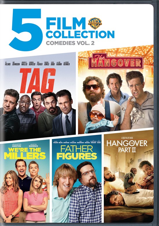 Tag/The Hangover/We're The Millers/Father Figures/The Hangover II (Box Set) - DVD [ 2018 ]  - Comedy Movies On DVD - Movies On GRUV