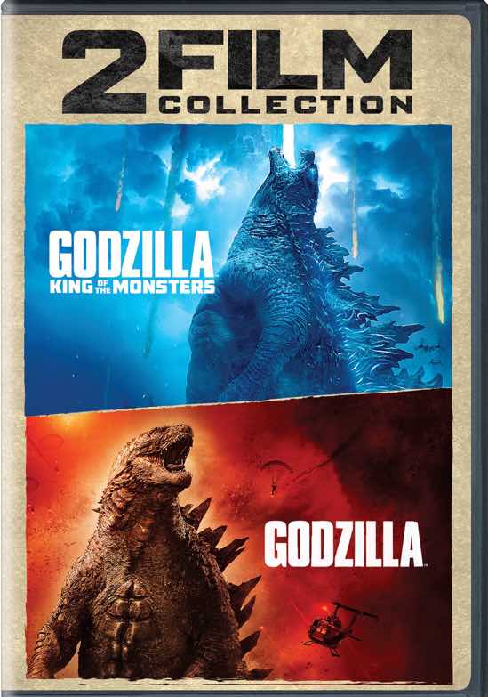Godzilla/Godzilla: King Of The Monsters (DVD Double Feature) - DVD [ 2019 ]  - Sci Fi Movies On DVD - Movies On GRUV