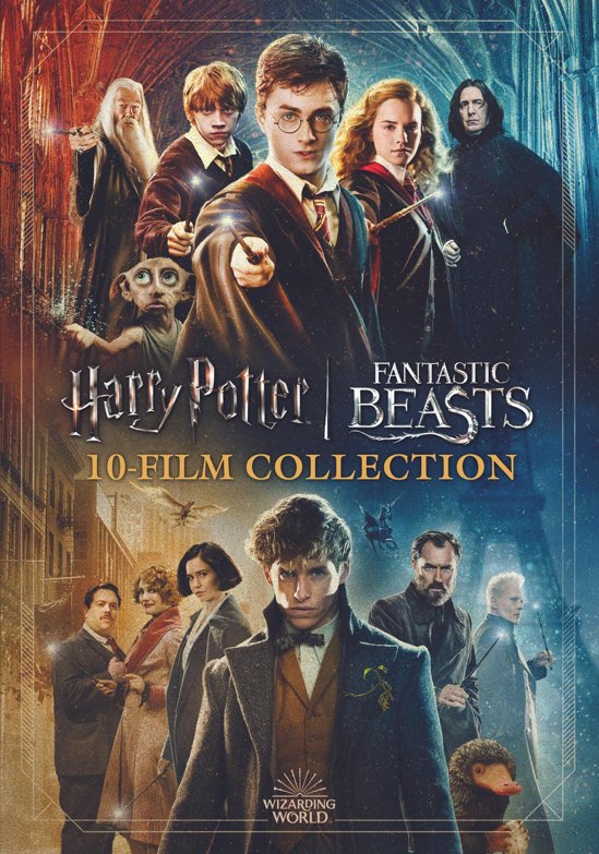 Harry Potter/Fantastic Beasts - 10-film Collection (Box Set) - DVD [ 2018 ]  - Adventure Movies On DVD - Movies On GRUV