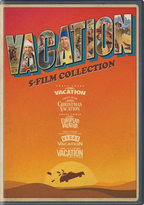Vacation 5-film Collection (Box Set) - DVD [ 2015 ]  - Comedy Movies On DVD - Movies On GRUV