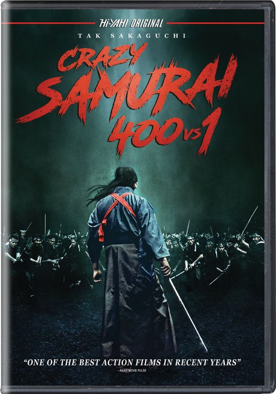 Crazy Samurai: 400 Vs 1 (DVD Subtitled) - DVD [ 2020 ]  - Action Movies On DVD - Movies On GRUV