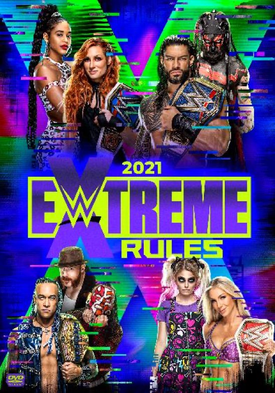 WWE: Extreme Rules 2021 - DVD [ 2021 ]  - Wrestling Sport On DVD